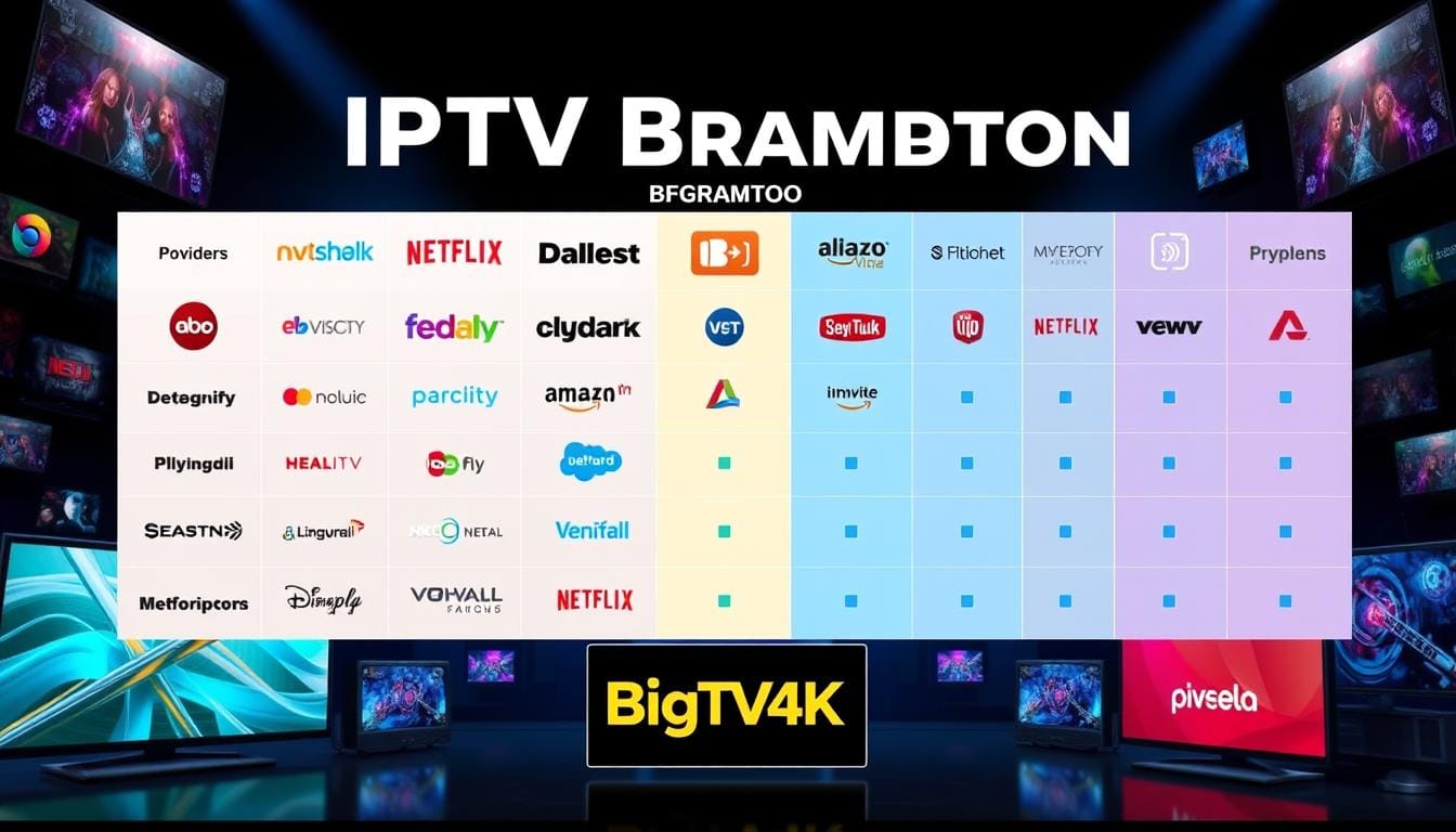 Brampton IPTV Services Comparison