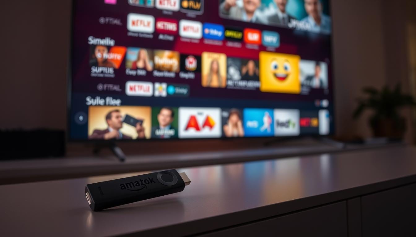 Amazon Fire Stick streaming content