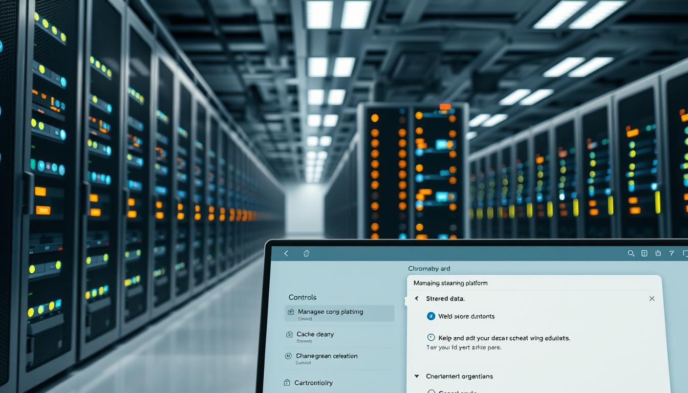 manage stored data on streaming platform
