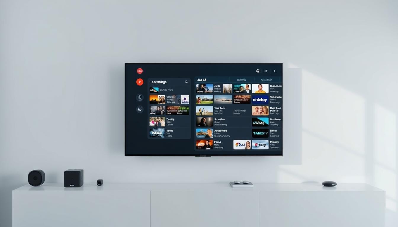 user interface and EPG